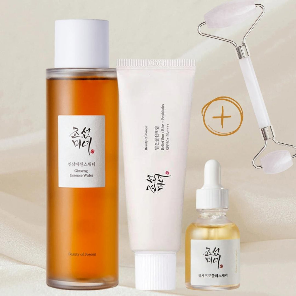 Beauty of Joseon Revitalize and Radiate: GINSENG ESSENCE WATER, GLOW SERUM & RELIEF SUN