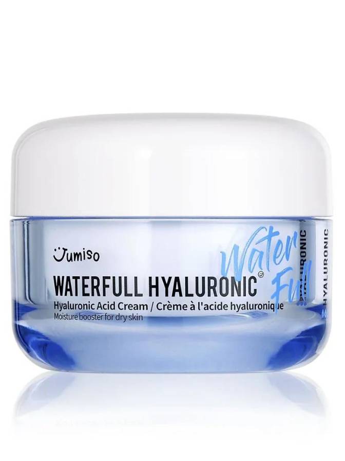 Jumiso Waterfull Hyaluronic cream jar on a white background