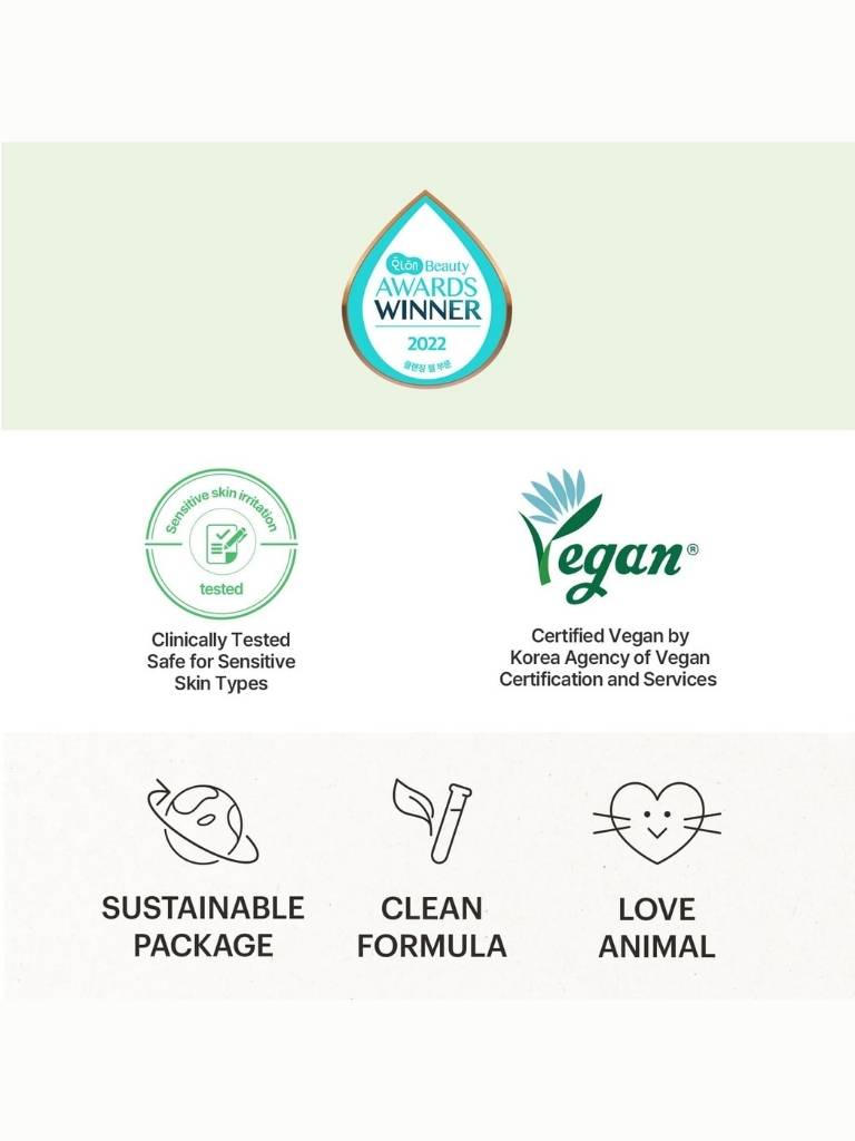 Certification badges for a product on a white background