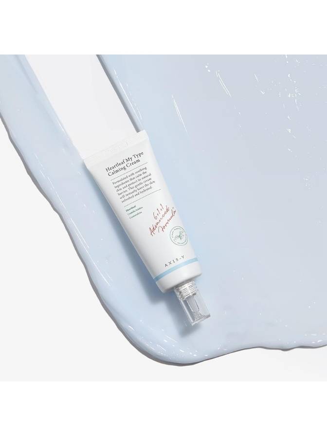 Tube of cream with a light blue background