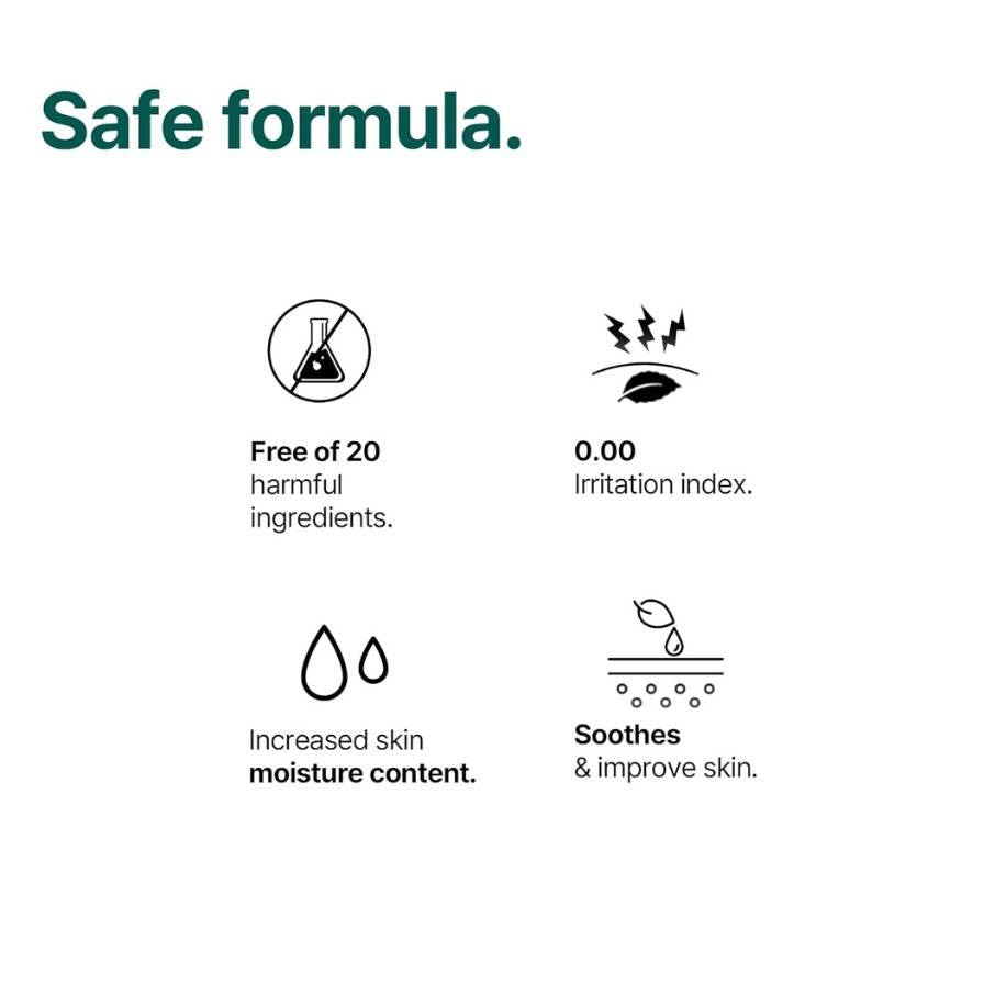 Diagram of a safe formula with icons and text on a white background
