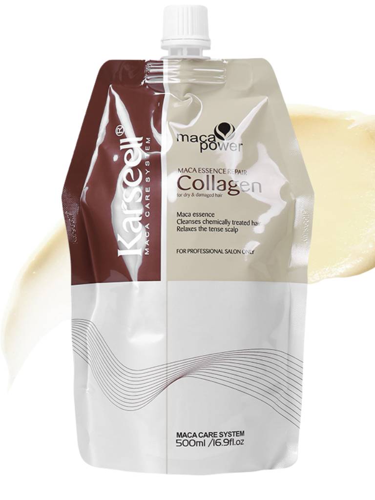 Kappeell Maca Power Collagen product packaging on a white background