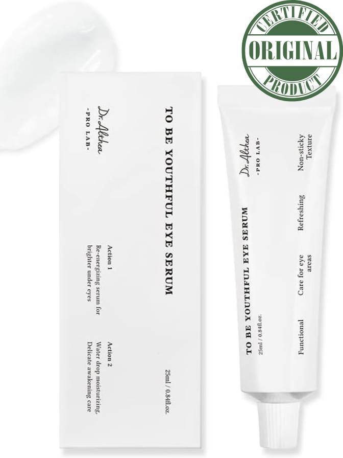Dr. Althea To Be Youthful Eye Serum packaging on a white background