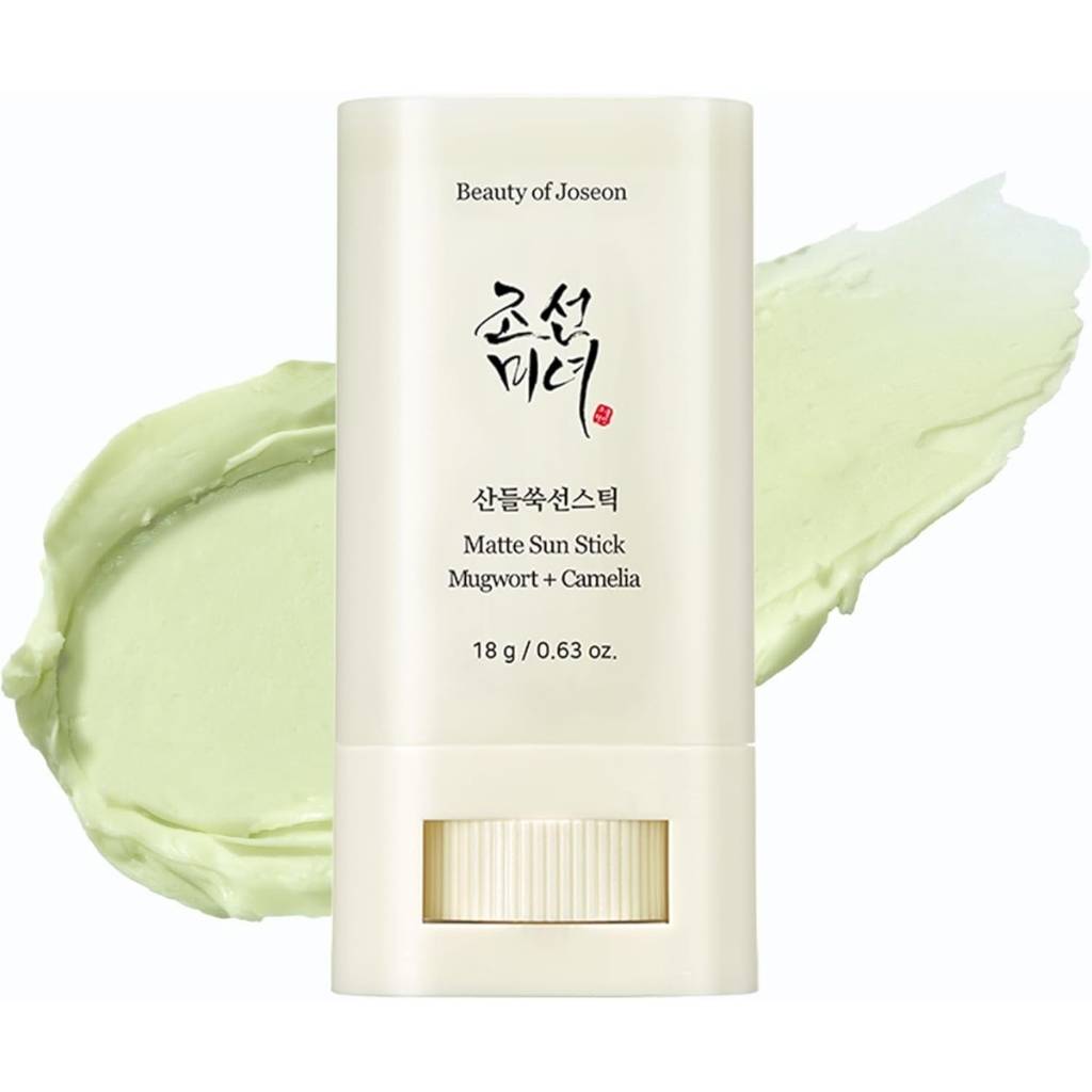 “Beauty of Joseon Matte Sun Stick SPF 50+ PA++++ on white background – oil-control Korean sunscreen stick”
