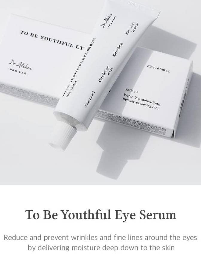To Be Youthful Eye Serum packaging on a white background