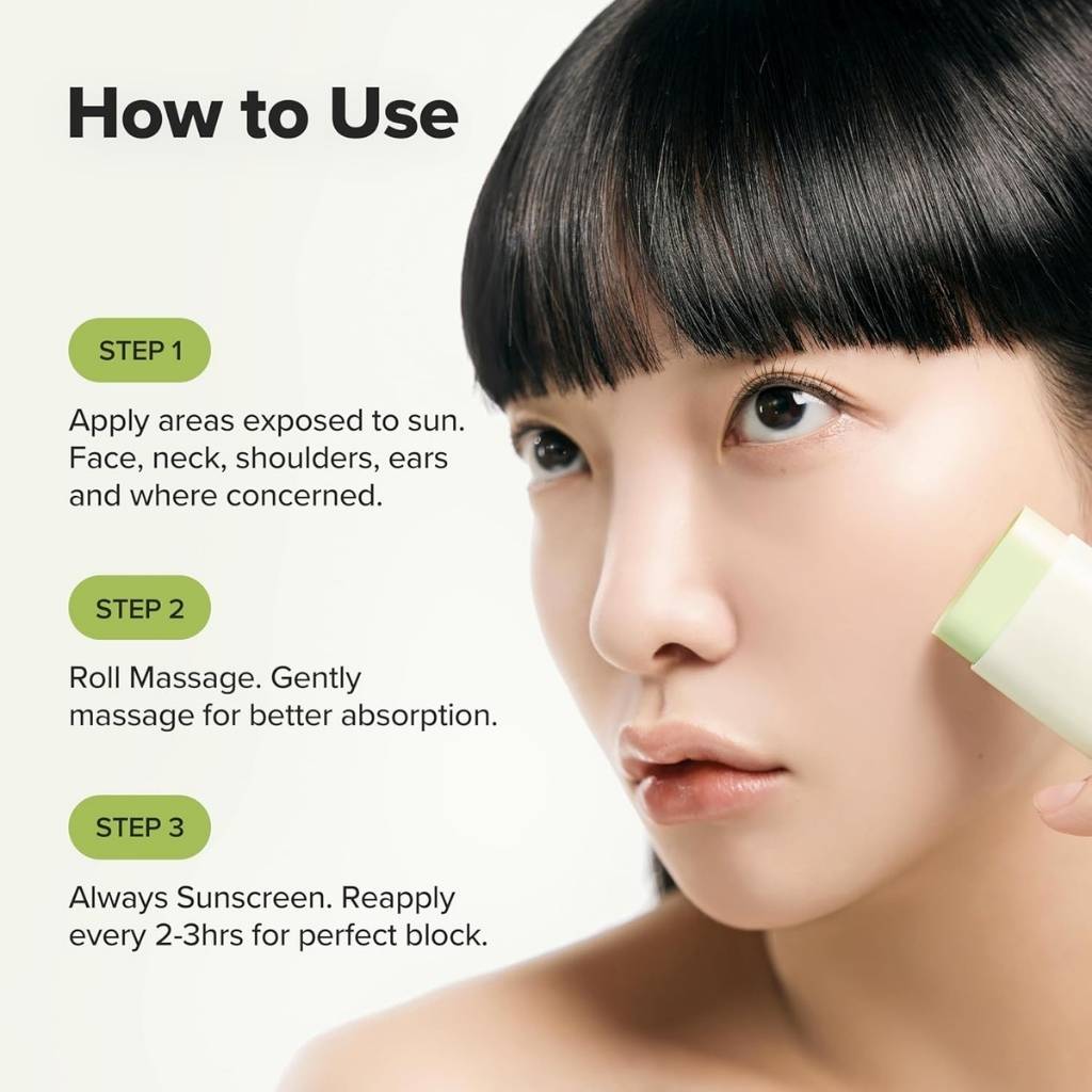 “Lifestyle shot of Beauty of Joseon Matte Sun Stick – compact Korean sun protection for on-the-go use”
