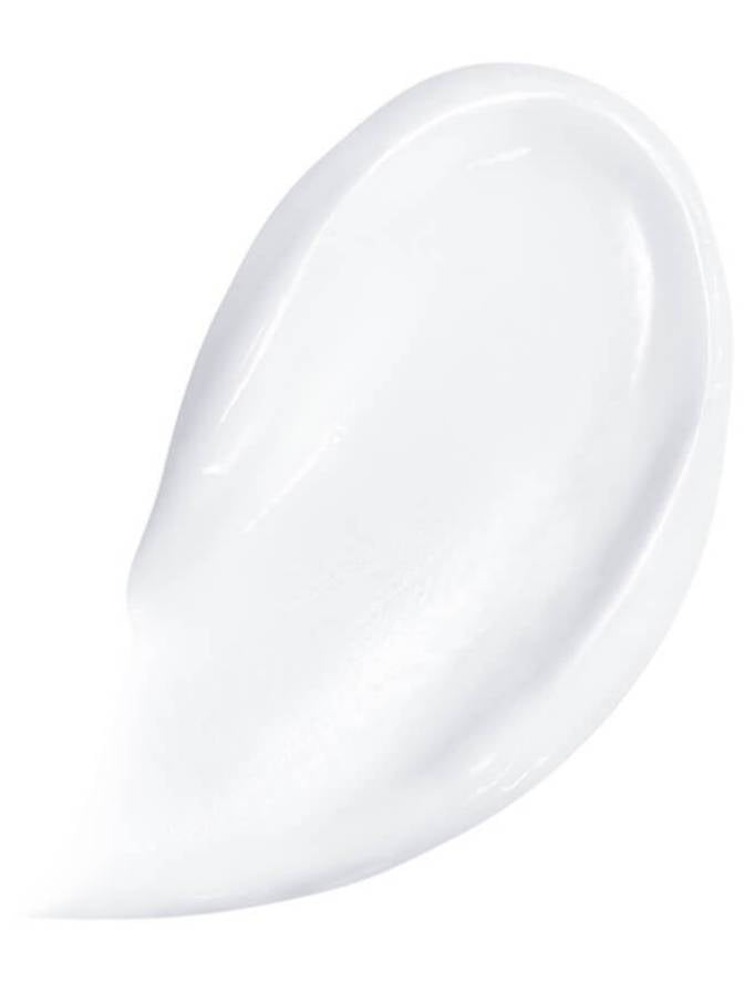 White cosmetic product on a white background