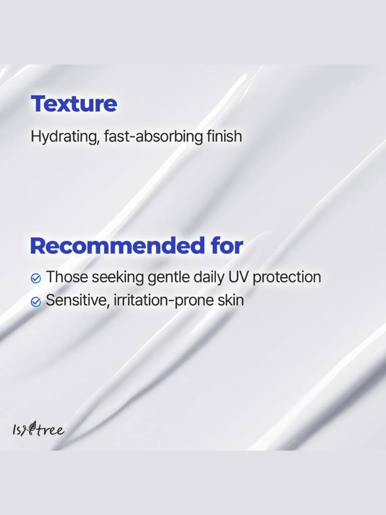 Textured finish description with product recommendation on a light gray background