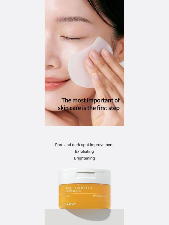 Skincare product with a jar labeled 'The most important of skin care is the first step' on a white background.