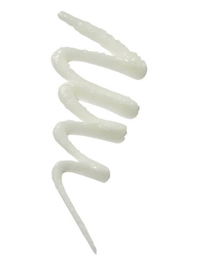 White spiral spring on a white background
