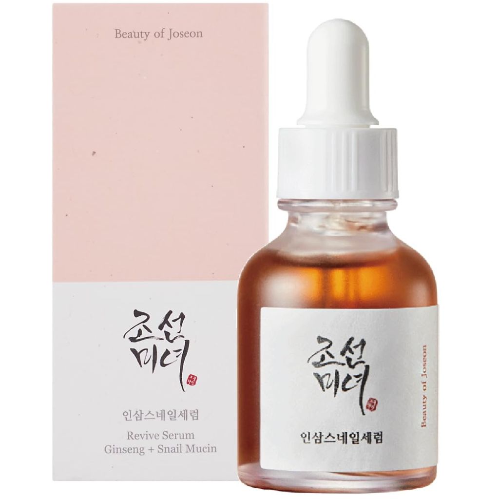Beauty serum bottle with dropper and packaging on a white background