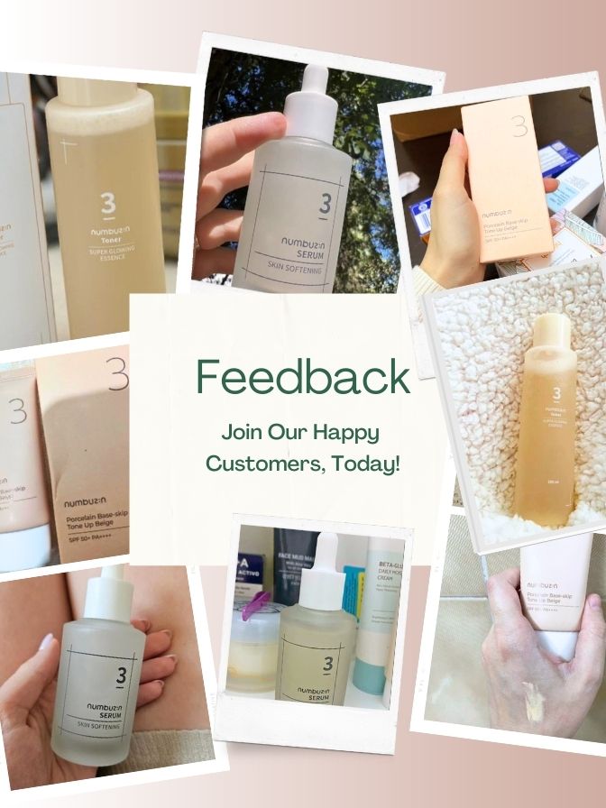 Daily Essentials Skincare Routine - No.3 Super Glowing Essence Toner, No.3 Skin Softening Serum, No.3 Porcelain Base-skip Tone Up Beig