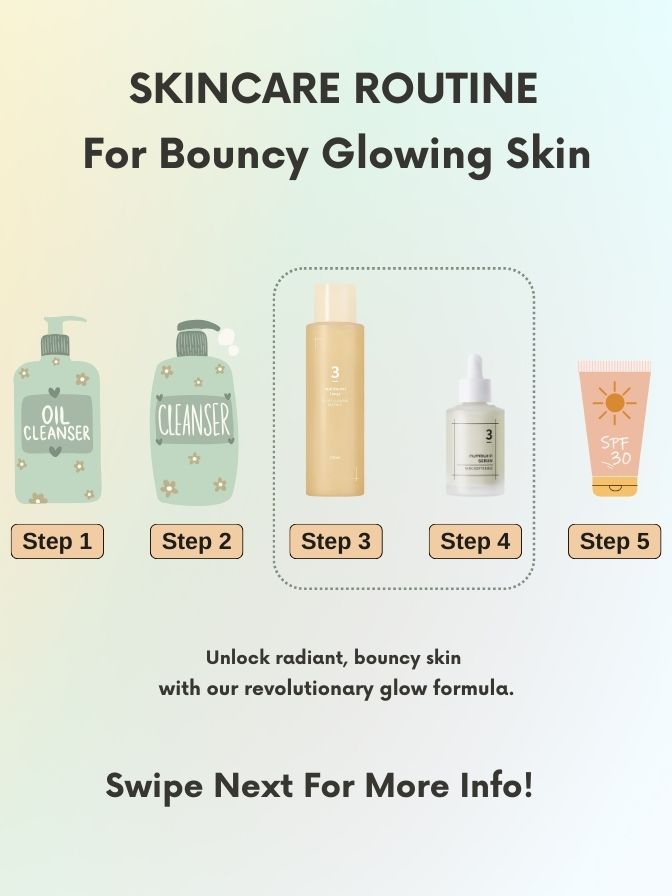 Deluxe Nourishing Skincare Pack - No.3 Super Glowing Essence Toner, No.5 Goodbye Blemish Serum