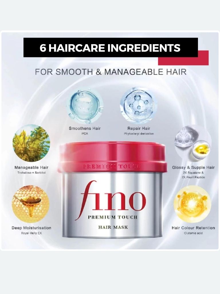 Fino Hair Mask – Deep Repair & Hydration.