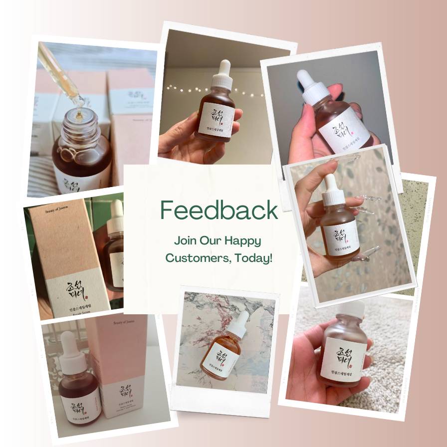 Collage of product images with a call to action to join happy customers.