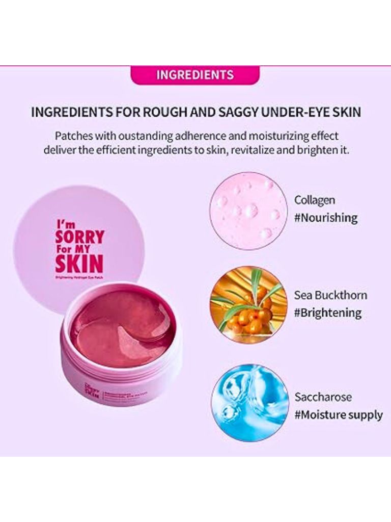 I'M SORRY FOR MY SKIN Brightening Hydrogel Eye Patch 90g