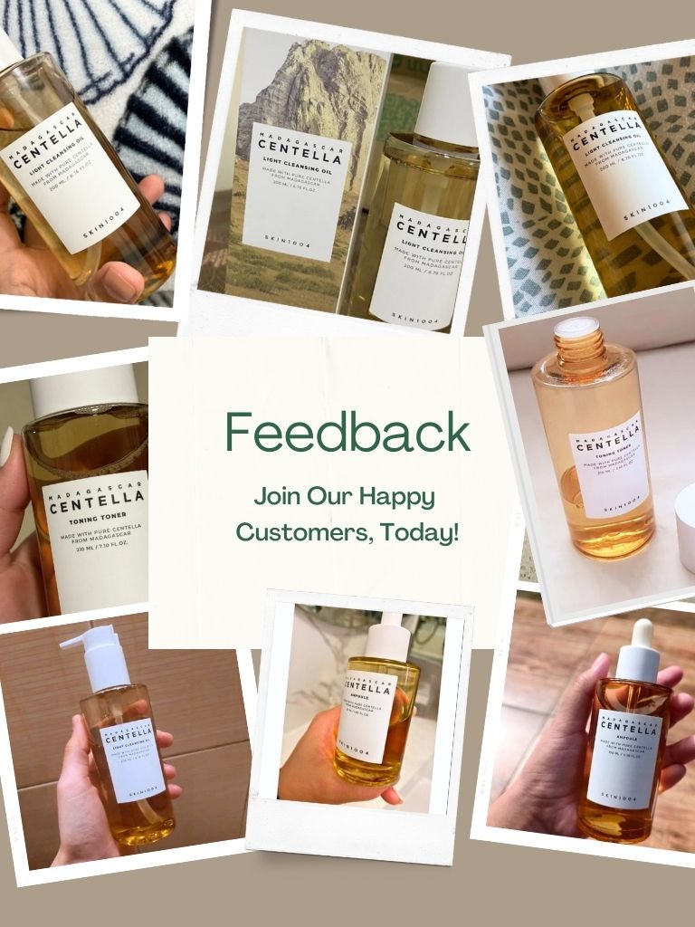 Madagascar Centella Toning Toner 210ml, Cleansing Oil 200ml, Centella Ampoule 100ml & Face Scrubber | Complete Skincare Set for Toning, Cleansing, and Hydration 510m