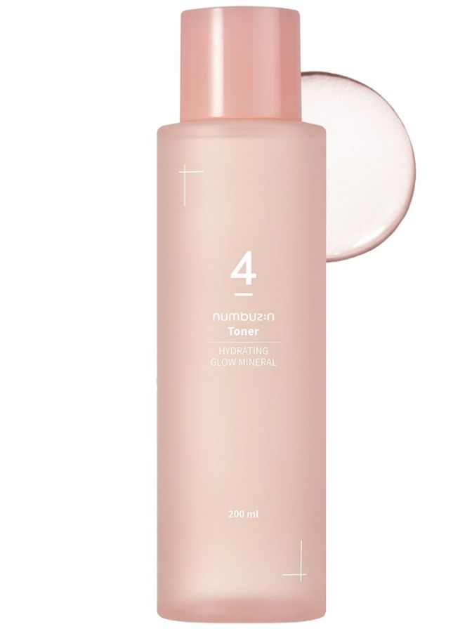 Numbuzin No.4 Hydrating Glow Mineral Toner 200 ml