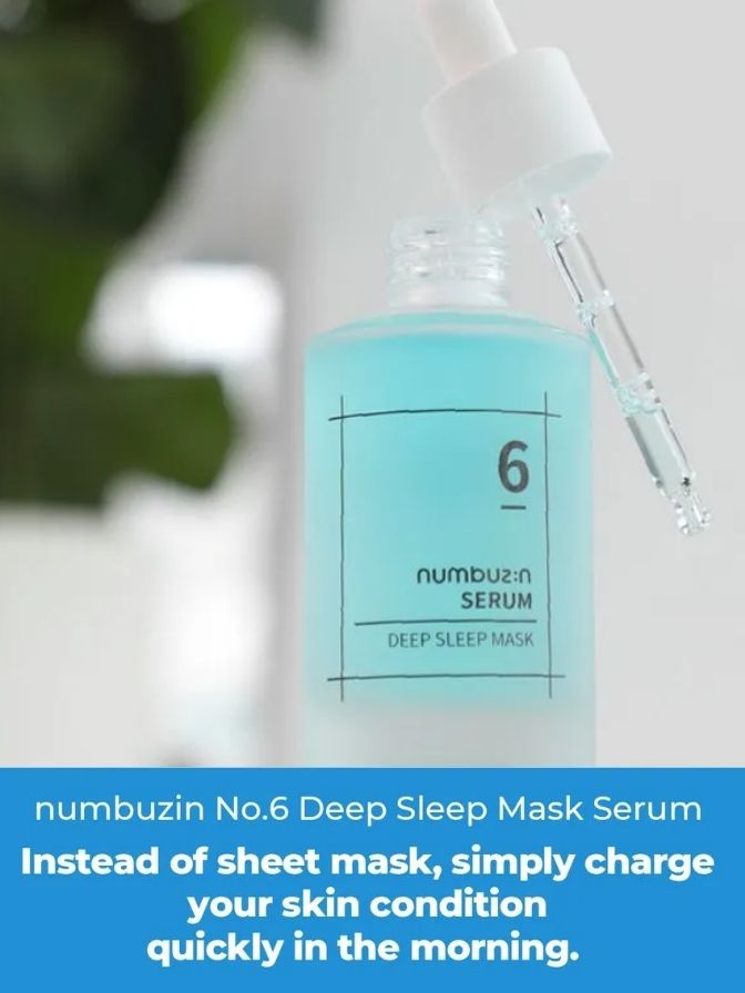 
Numbuzin No.6 Deep Sleep Mask Serum