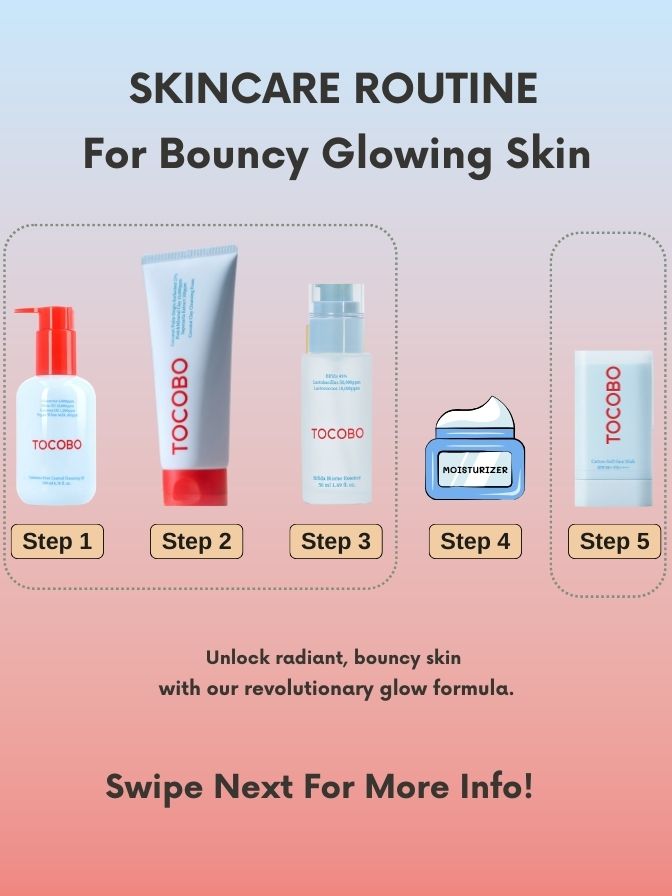 Tocobo Pore Cleansing Oil 200ml, Soft Sun Stick, Coconut Cleansing Foam 150ml, Bifida Biome Essence 50ml & Face Scrubber | Comprehensive Skincare Set for Cleansing, Sun Protection, and Skin Health