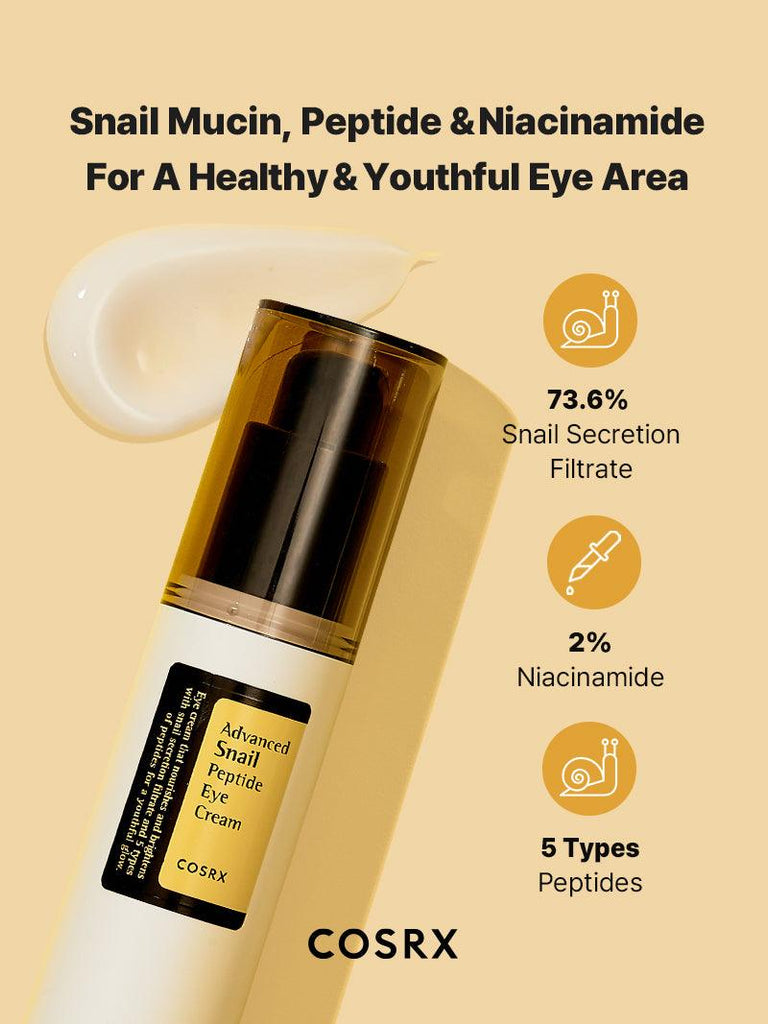 COSRX Snail Mucin Eye Care Duo