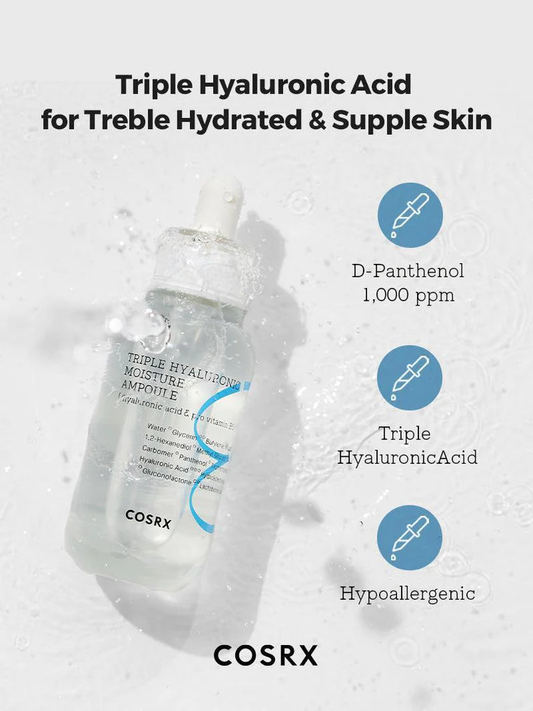 COSRX Hydrium Triple Hyaluronic Moisture Ampoule